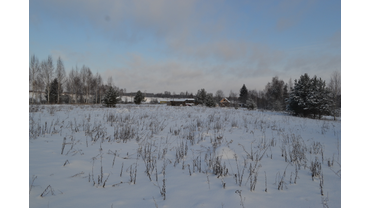 Вид с участков на деревню Нижнее Красное