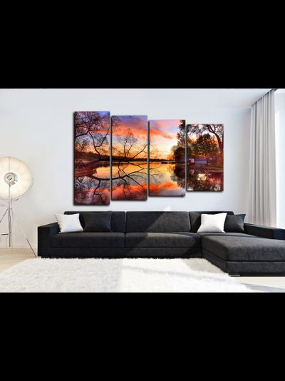 Модульная картина "Идеальный вечер"