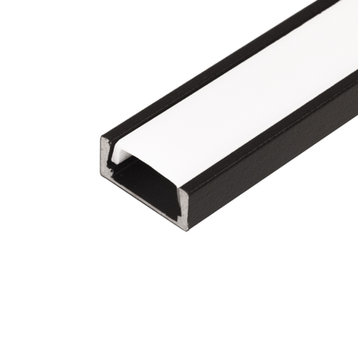 Алюминиевый профиль 4L-1506-SС BLACK | Черный ANOD КОМПЛЕКТ