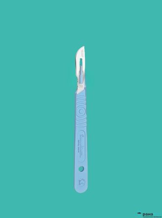 Скальпели Сванн-Мортон №20 (нержавеющая сталь)