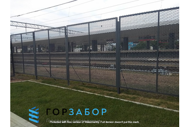 Секционный забор из сетки