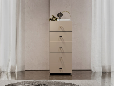 Гиза Комод 5 ящ. Меланж/Венге