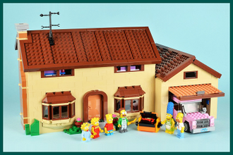 # 71006 Дом Симпсонов / The Simpsons House