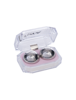 715008 Вагинальные шарики Metal by TOYFA, металл, серебристые, Ø 3,5 см