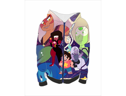 Толстовка "Вселенная Стивена, Steven Universe" 3D, с полной запечаткой  №20