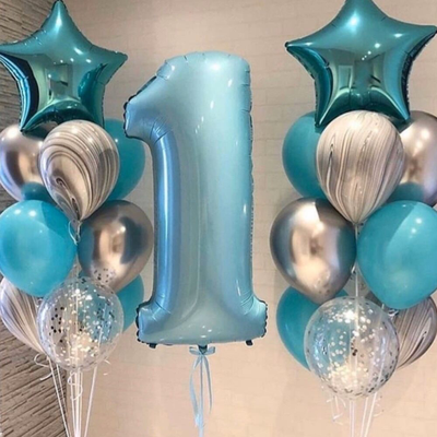 Фольгированные цифры