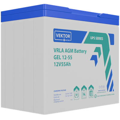 Аккумулятор свинцово-кислотный GEL 12-55