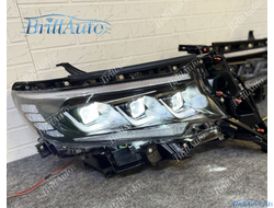Фары Toyota Land Cruiser Prado 150 LED 2017-2024 стиль Lexus
