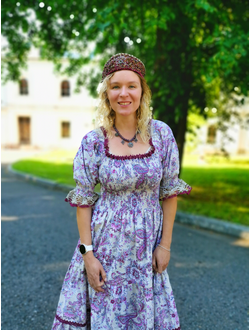 Платье "Черничное"