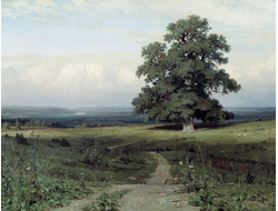 Картина обогреватель, репродукция Шишкина Среди долины ровныя