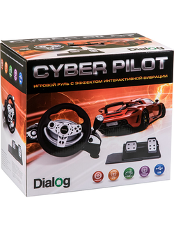 Игровой руль Cyber Pilot с эффектом вибрации GW-155VR