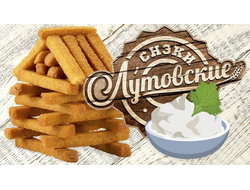 Гренки пшеничные "Сметана и зелень" Лутовские