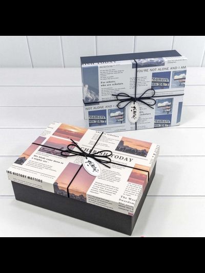 Коробка подарочная с бантом "Today", 23*17*6,5см