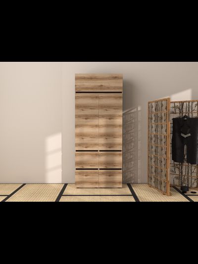 Берген тумба ТВ Дуб делано/Венге