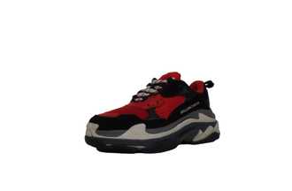 Balenciaga Triple S черно-красные