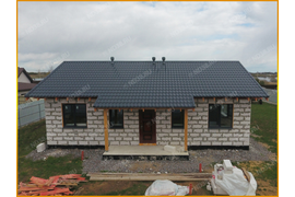 Проект 11 – Готовый дом из газобетона в Иркутске