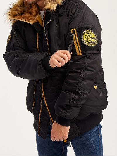 Куртка N2B COMPASS BLACK/YELLOW