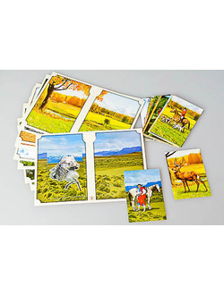 Настольно-печатная игра "Вокруг света"