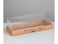 Коробка для десертов &quot;For real man&quot;