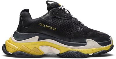 Balenciaga Triple S Trainer Black Yellow