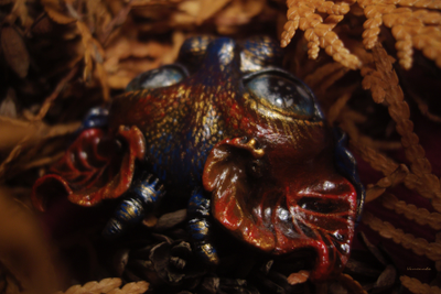 "Шуршащий Вихрябрррь". Коллекционная брошь с котом в стиле фэнтези