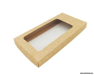 Коробка для шоколада Бурый (160 х 80 х 17 мм)