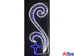 Праздничная консоль Завитки и сириус