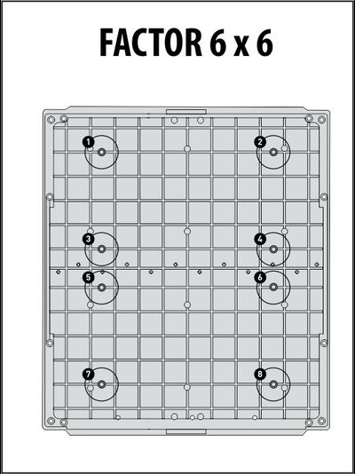 Сарай "Фактор 6х6" (размеры 173 х 195 см)