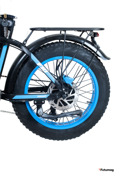 Электровелосипед Minako F10 Dual 48V20Ah синий