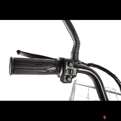 Велогибрид GREEN CITY e-ALFA new Темно-серый