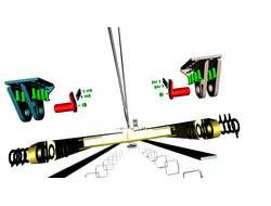 Ось 312001-92-210СБ