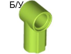 ! Б/У - Technic, Axle and Pin Connector Angled #1, Lime (32013 / 4144298 / 6150003 / 6332867) - Б/У
