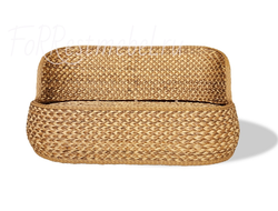 Плетеный 2-х местный диван Antibes из искусственного ротанга