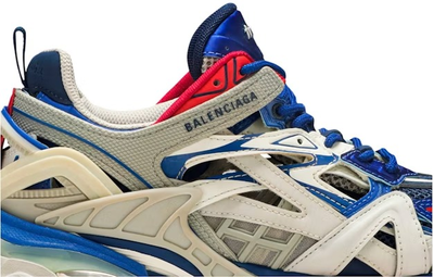 Кроссовки Balenciaga Track.2 Trainer Beige Blue Red