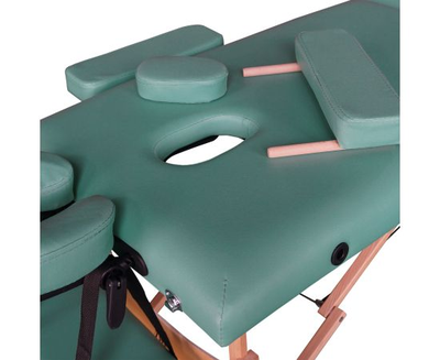 Массажный стол DFC NIRVANA Optima, цвет зеленый