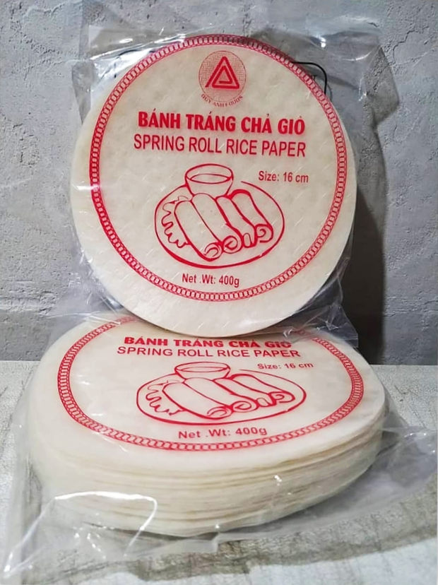 Бумага рисовая для спринг-роллов DUY ANH 400 г