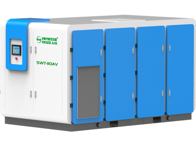 Винтовой безмасляный двухступенчатый компрессор SWT-110AV/WV (4.5 бар) SEIZE