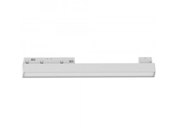 Feron св-к св/д трек на магнит. шинопр. 12W(960lm) 4000K 4K 48V 110гр. белый 300x22x43 MGN302 41937