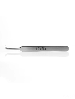 Lovely Пинцет для наращивания ресниц тип Г 7 мм Soft мягкий
