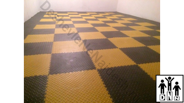 Модульная плитка ПВХ