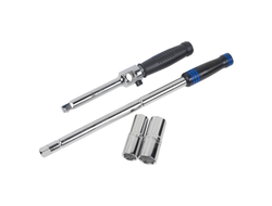 Ключ балонный крестообразный 1/2", 17, 19, 21, 23 мм, кейс, разборный МАСТАК 028-42079C