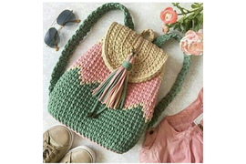 3 видео урока, чтобы связать 2 интерьерные корзины и понять принцип вязания рисунчатых изделий