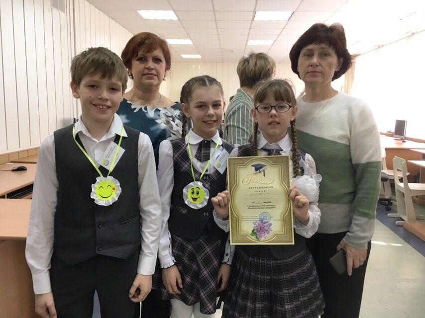 Победители 1 место СОШ 24