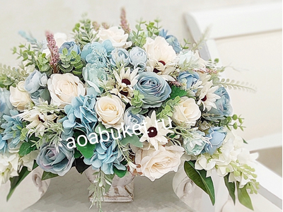 Композиция из искусственных цветов - Мальма № МС032 - отличный выбор для украшения