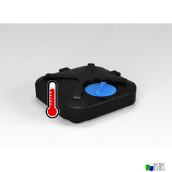 Бак для душа «Rostok» 200л с подогревом воды