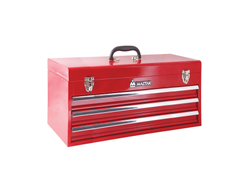 Ящик инструментальный, 3 выдвижных ящика и отсек, красный МАСТАК 511-03530R