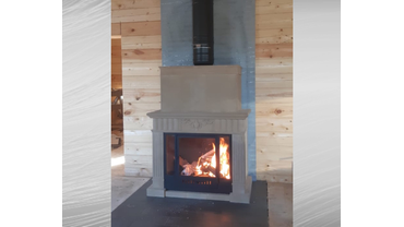 Монтаж камина BLOCKAM