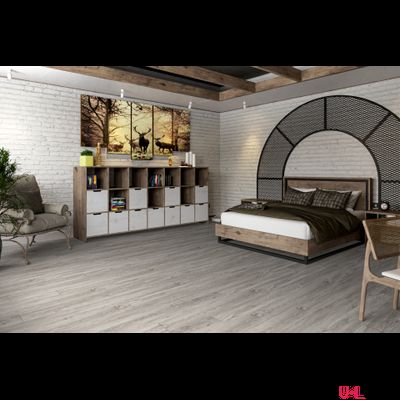 Кварцвиниловая плитка Damy Floor Family LVT Дуб Английский / English Oak SL3683-6 — LVT 43 класс толщина 2.5 мм с фаской клеевая 4.13 м2