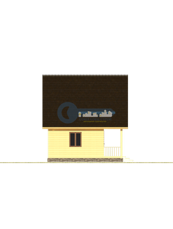 Б-10 ГАБАРИТНЫЕ РАЗМЕРЫ: (6Х6М) 2 ЭТАЖА, ОБЩАЯ ПЛОЩАДЬ: 60М²
