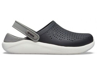 Crocs literide black grey best sale